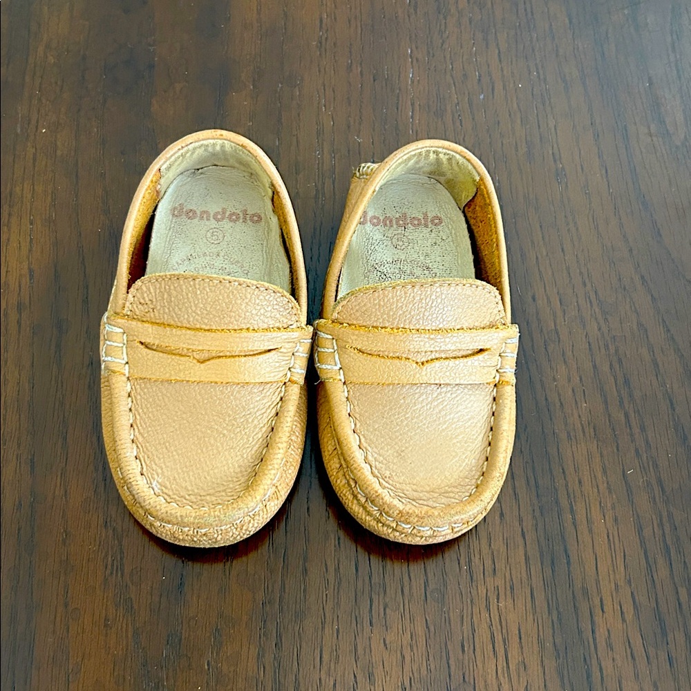 Dondolo Tan Leather Harrison Loafers